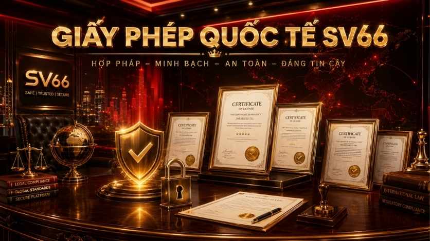 Giấy phép vận hành và độ uy tín của SV66