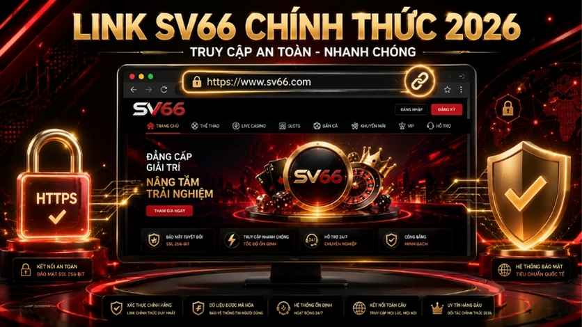 Link truy cập chính thức SV66 năm 2026