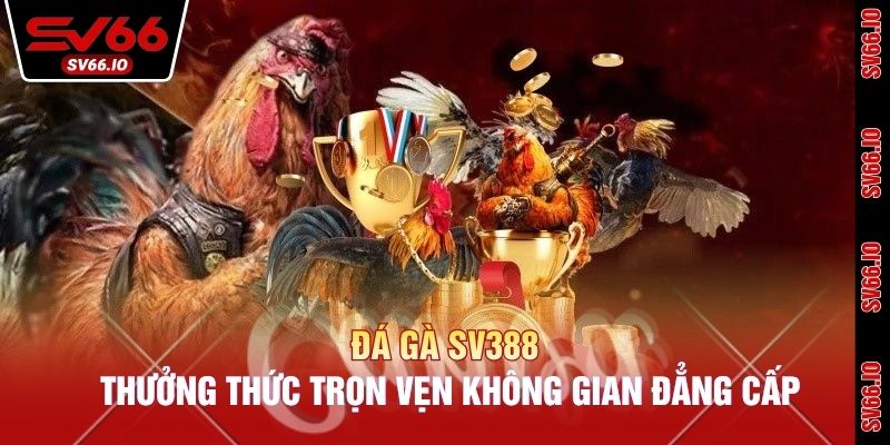 Đá Gà SV388 - Thưởng Thức Trọn Vẹn Không Gian Đẳng Cấp