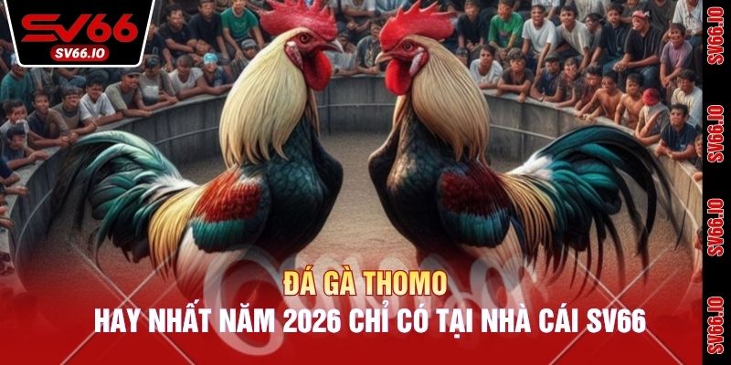 Đá Gà Thomo Hay Nhất Năm 2026 Chỉ Có Tại Nhà Cái SV66